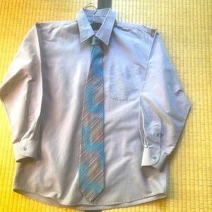 Men's Iridescent Grays, Purples, & Pinks Button Down Shirt